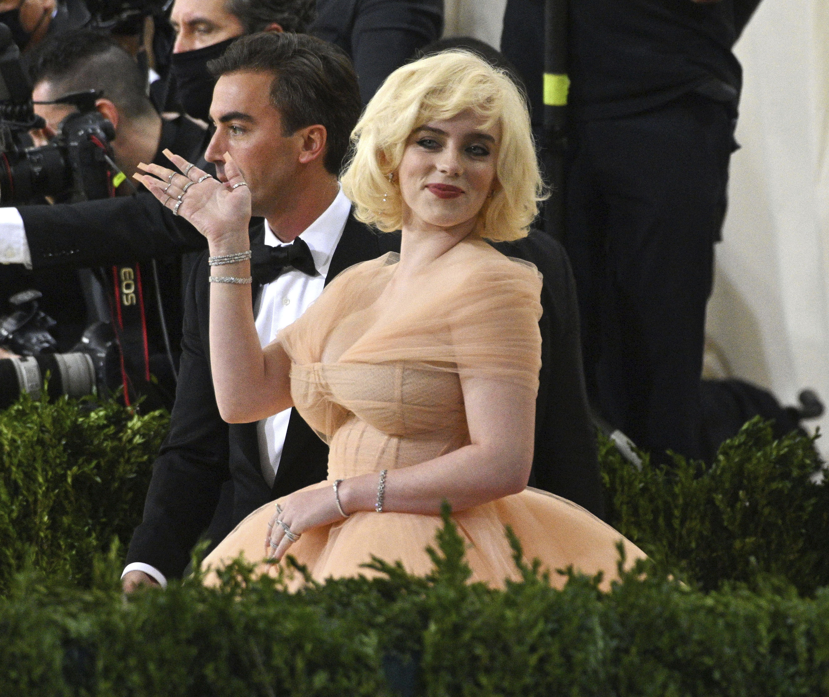 Musiker Billie Eilish til The Met Gala 2021. Foto: Zz/AP/Ritzau Scanpix Billie Eilish til Met Gala