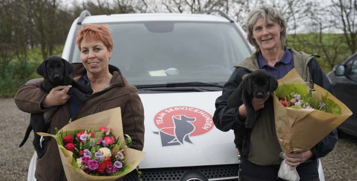 Årets Dyreven 2020, Team Servicehunden. Foto: Dyrenes Beskyttelse.