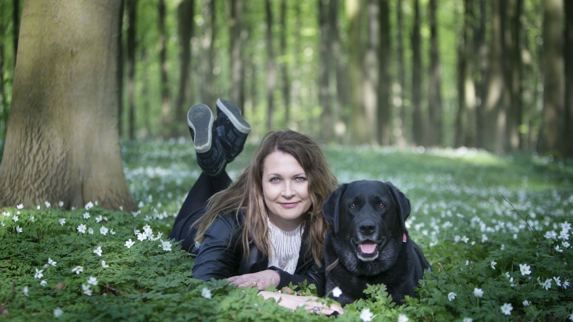 For Lizl Rand og Sally var det en daglig rutine at gå ture i skoven. Billedet er fra 2014.