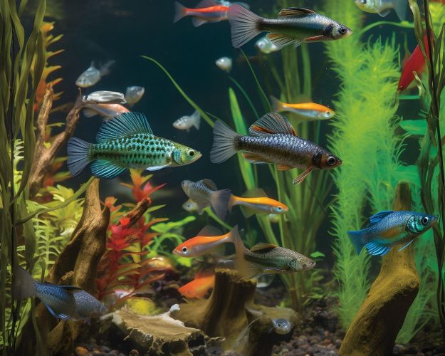 Cyprinid i stueakvarium