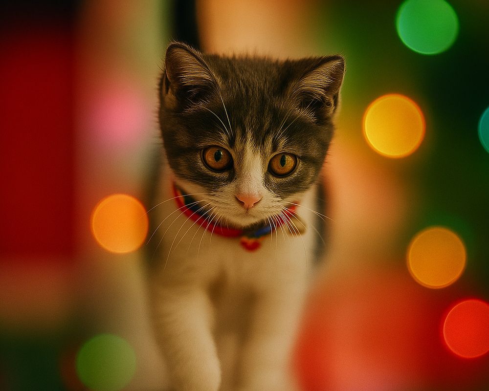 Killing på dyreinternat i julelys