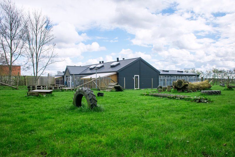 Fyns Internat i Ejby set udefra