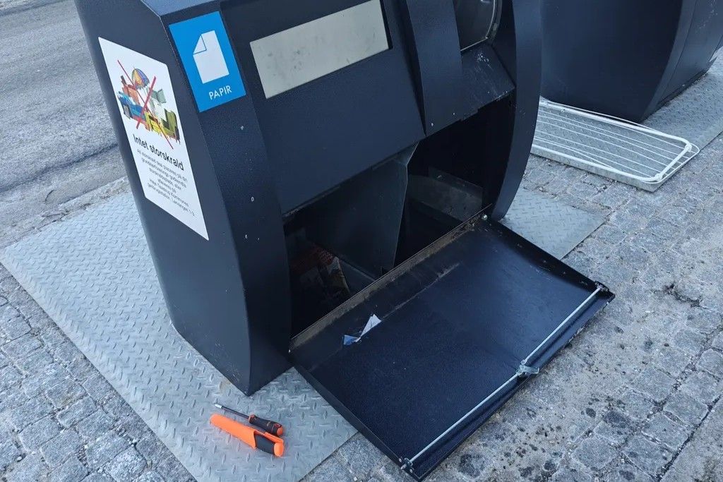 Skakten da den blev åbnet 