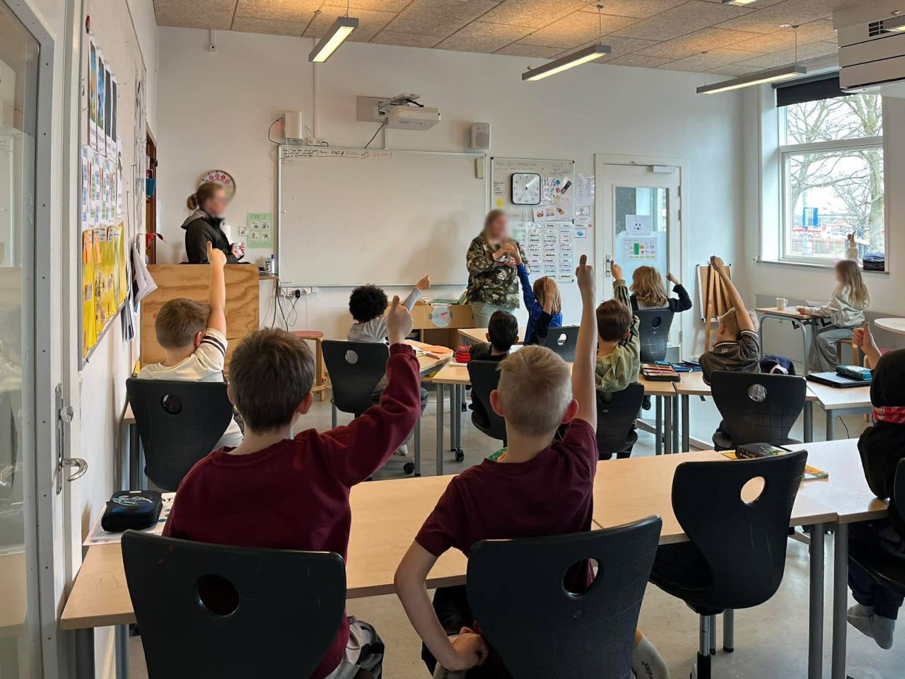 Børn på skole