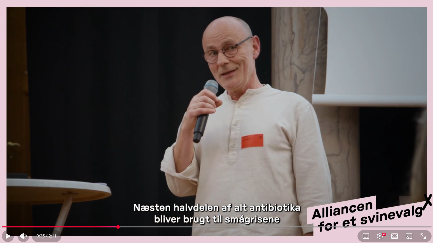 Sammenklip fra Svinestopmødet